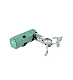 Плита газовая складная Hispeed KSL-03 цв. Зеленый HISPEED Газовые плитки