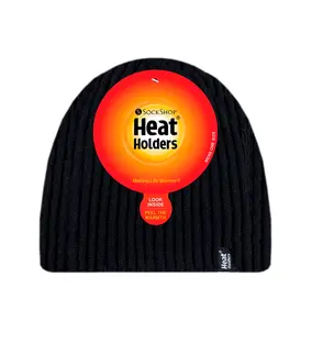Термошапки мужские HALDEN,black HEAT HOLDERS Шапки
