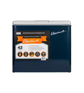 Холодильник автомобильный электрогазовый Camping World Unicool DeLuxe (объём 42L, охлаждение до мину  Холодильники и сумки